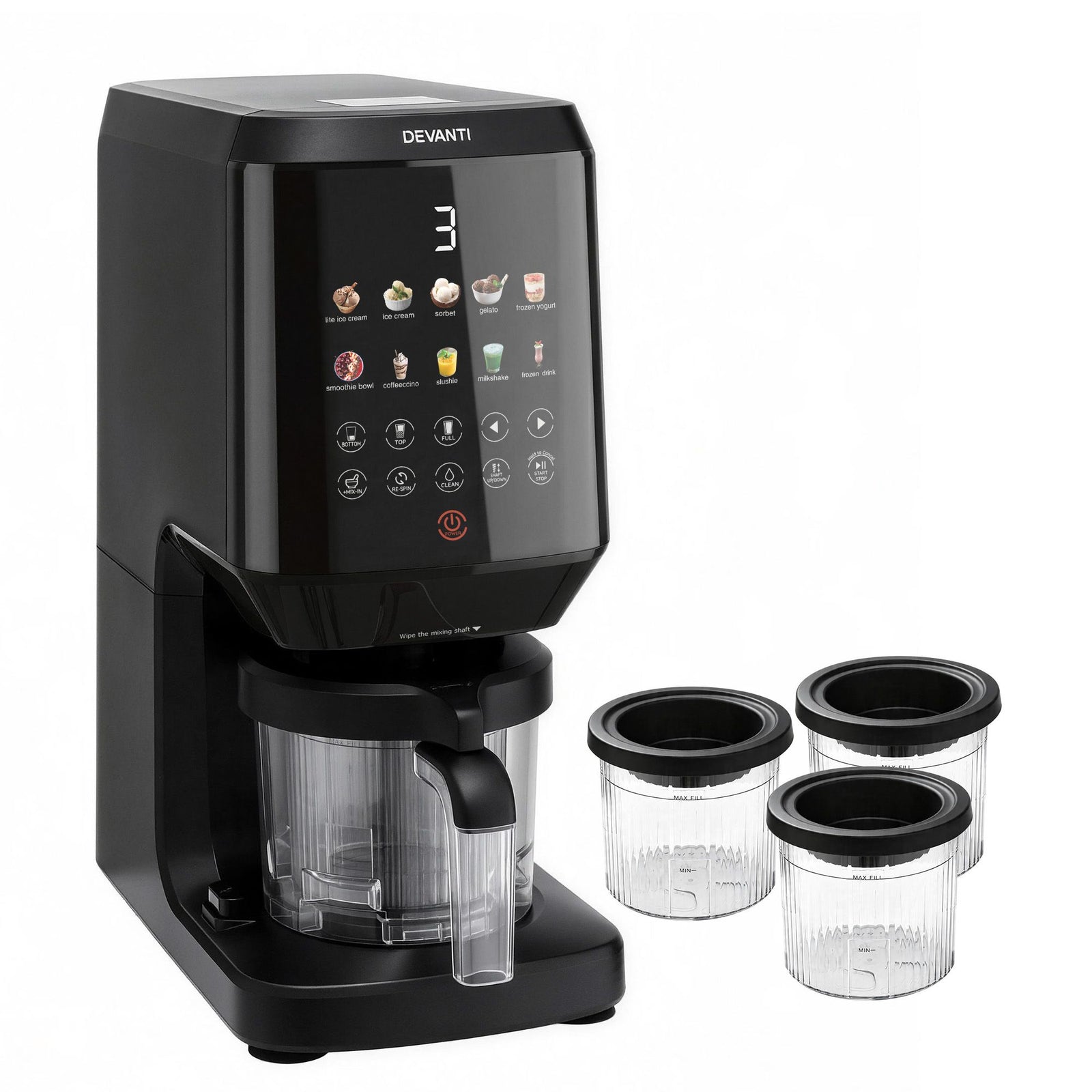 Ice Cream Maker | 10-In-1 Gelato & Sorbet Machine