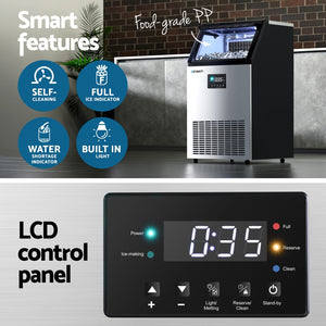 Devanti 45kg Ice Maker | Commercial Machine