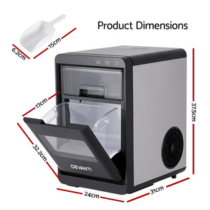 Nugget Ice Maker | 20kg | Self Cleaning | Countertop Chewable Ice