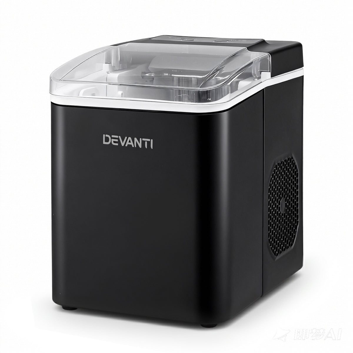 Portable Ice Maker | 12kg | Self Cleaning | 1.2L | Black