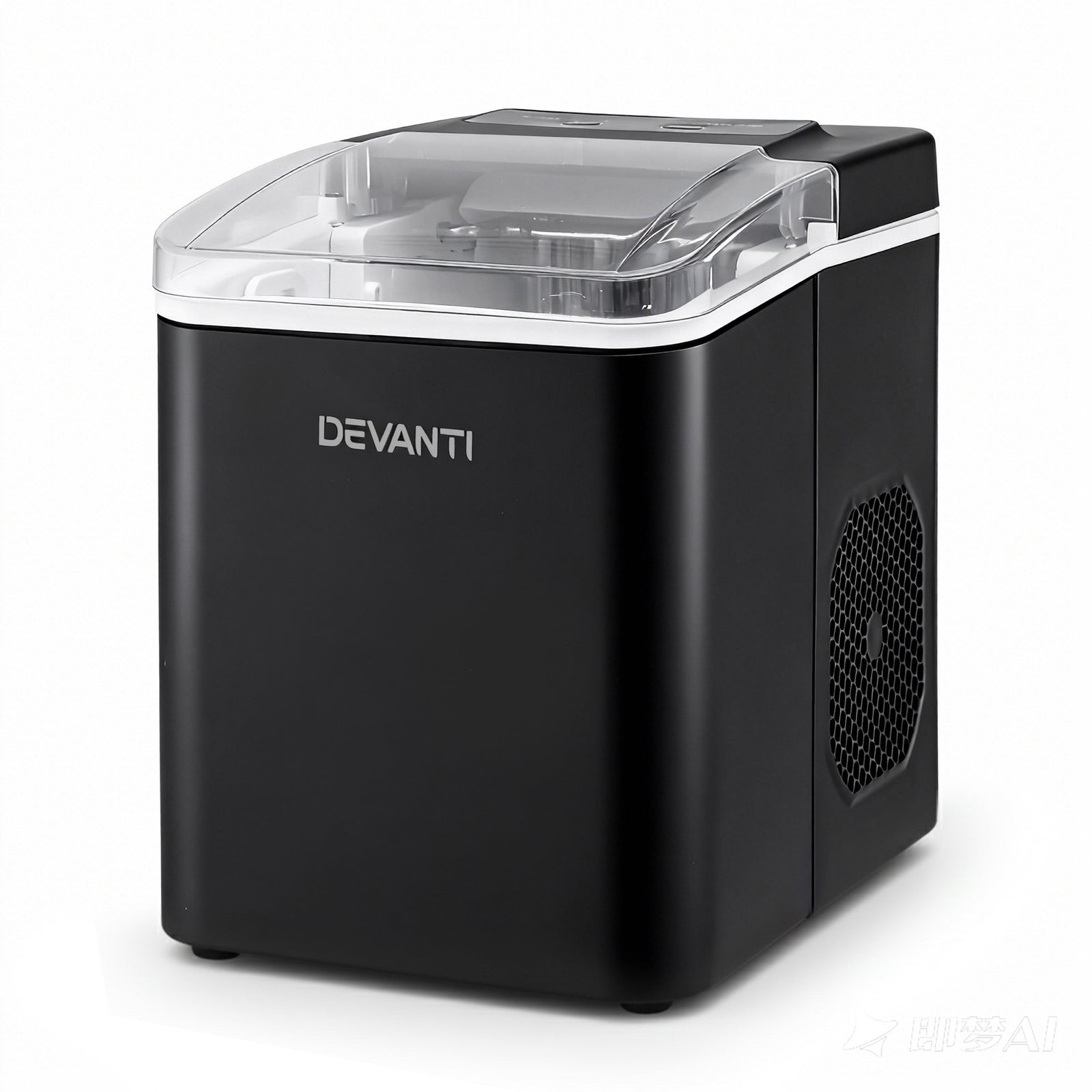 Portable Ice Maker | 12kg | Self Cleaning | 1.2L | Black