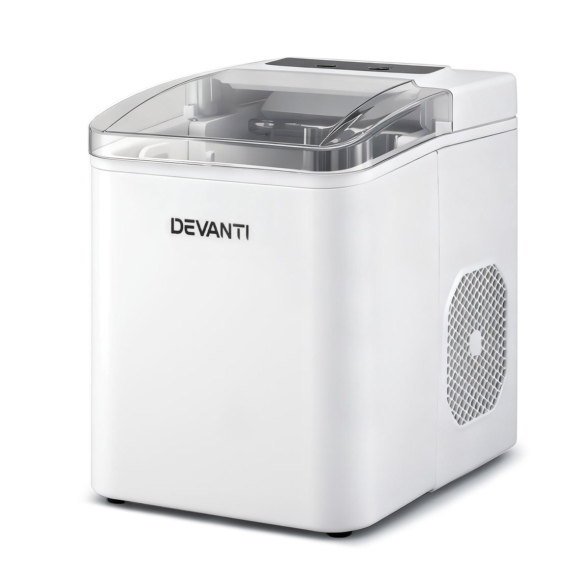 Countertop Ice Maker | 12kg | Self Cleaning | 1.2L | White