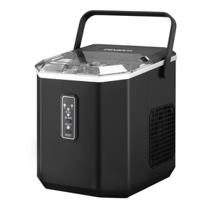 12kg Ice Maker Machine | 1.3L | Scoop Holder | Black | Efficient Ice Production