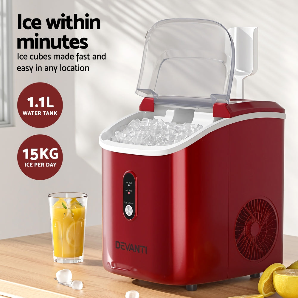 Nugget Ice Maker | 15kg | Chewable Ice | Countertop