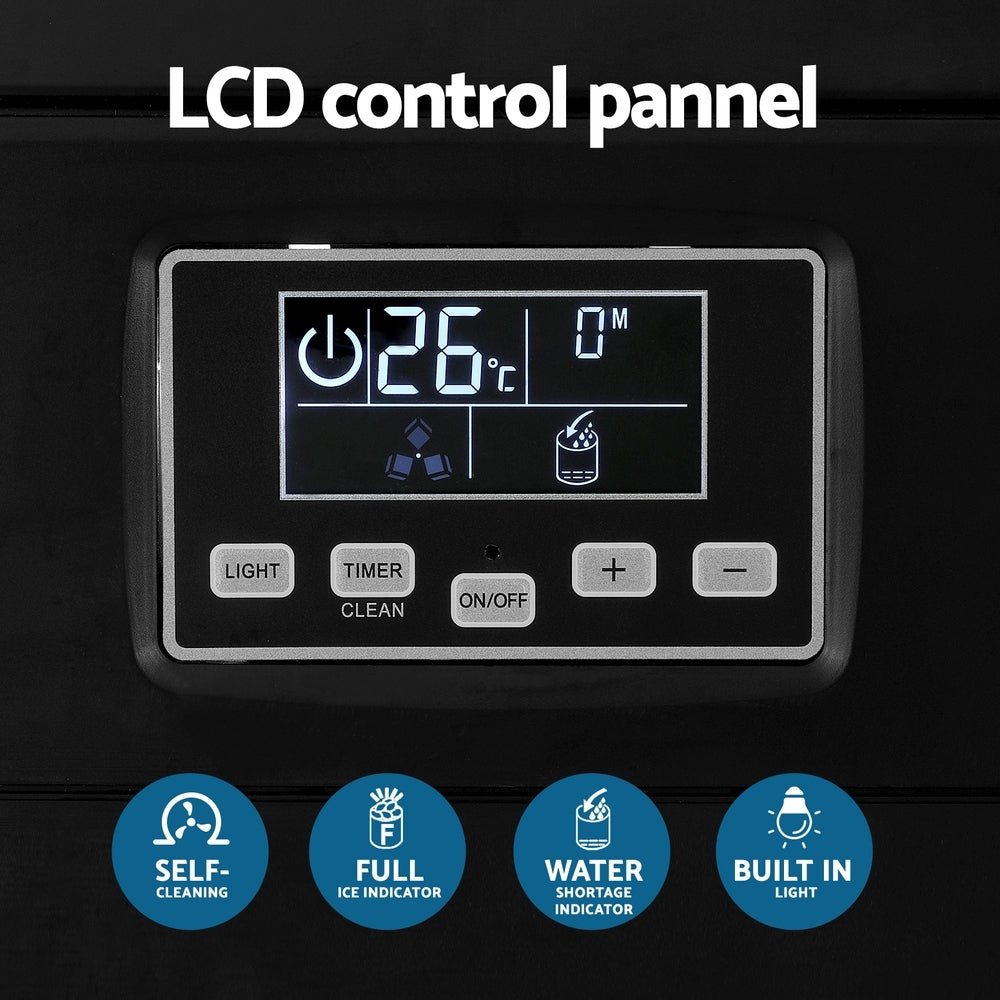 Devanti Commercial Ice Maker Cube Machine | 30kg