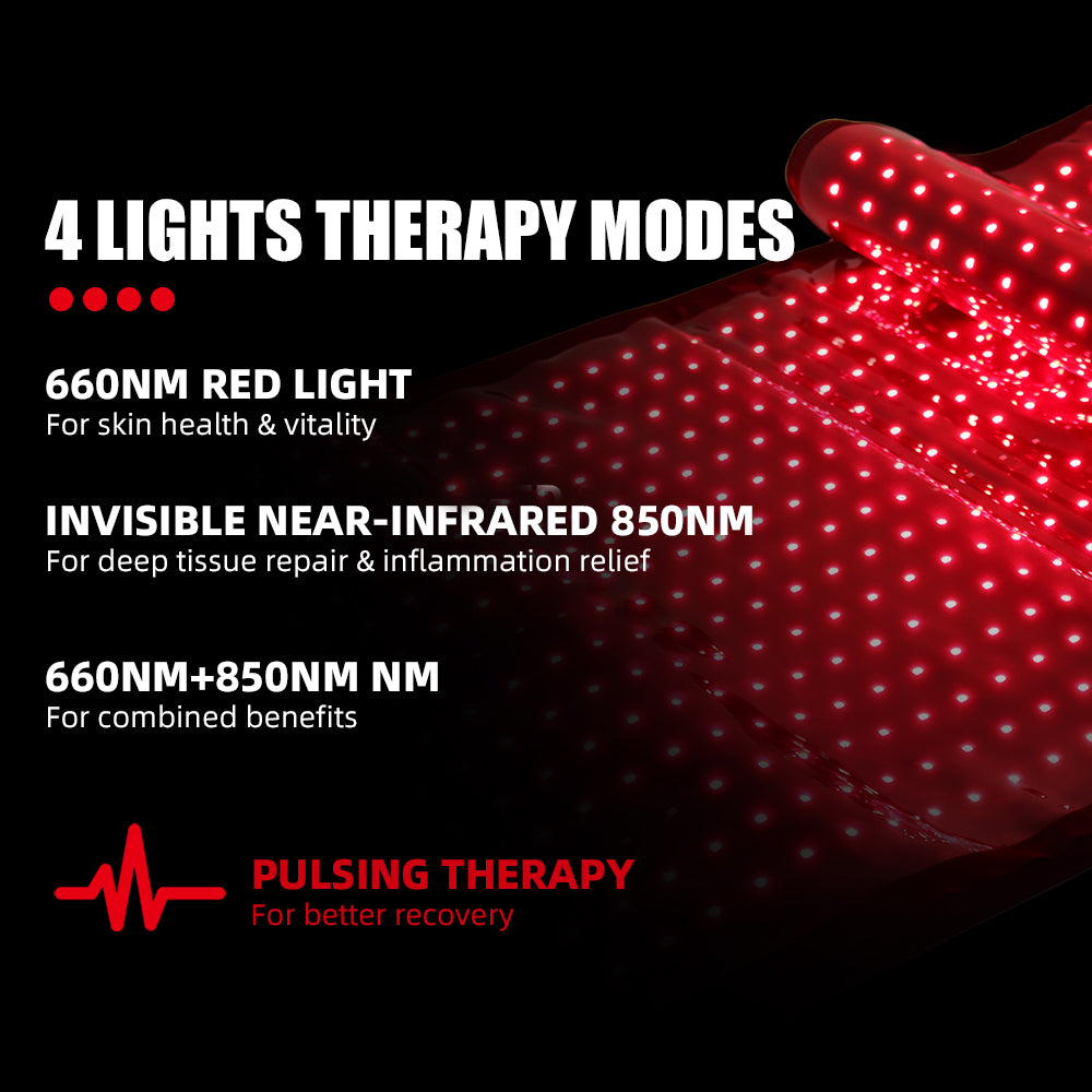 PRO Full Body Red & Infrared LED Therapy Mat | 180×80cm | Dual Wavelength 660nm & 850nm