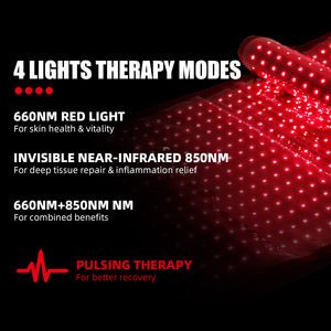 PRO Full Body Red & Infrared LED Therapy Mat | 180×80cm | Dual Wavelength 660nm & 850nm