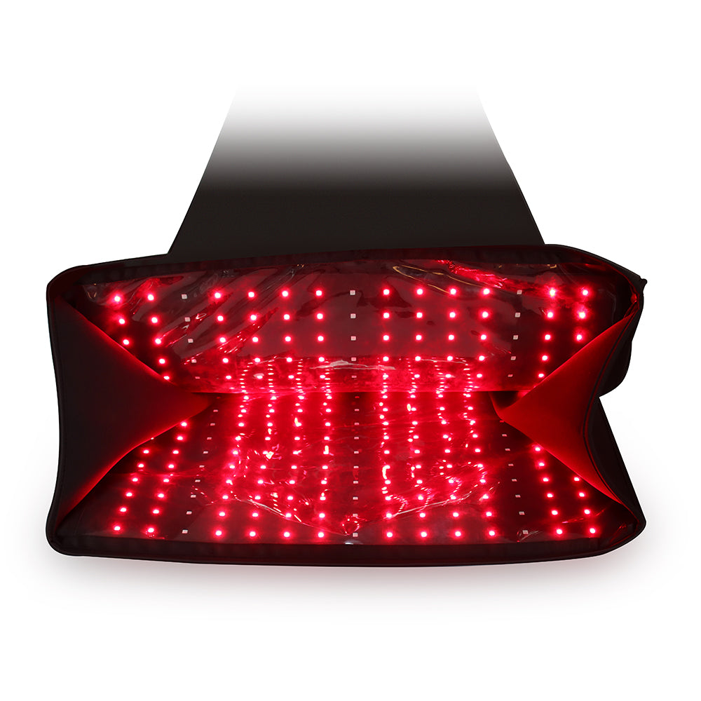 Large Full Body Red & Infrared LED Light Therapy Mat Pod | 660nm & 850nm | Foldable + Adjustable | 180×80×30cm