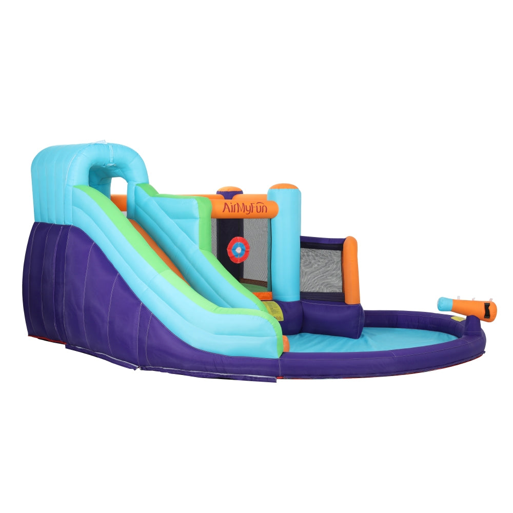 AirMyFun Inflatable Water Slide | Kids Jumping Castle Trampoline Outdoor