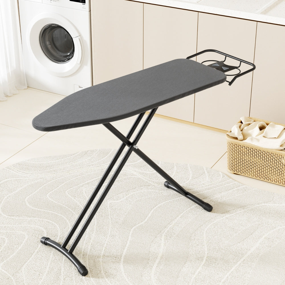 Ironing Board | Foldable | Iron Rest | Black