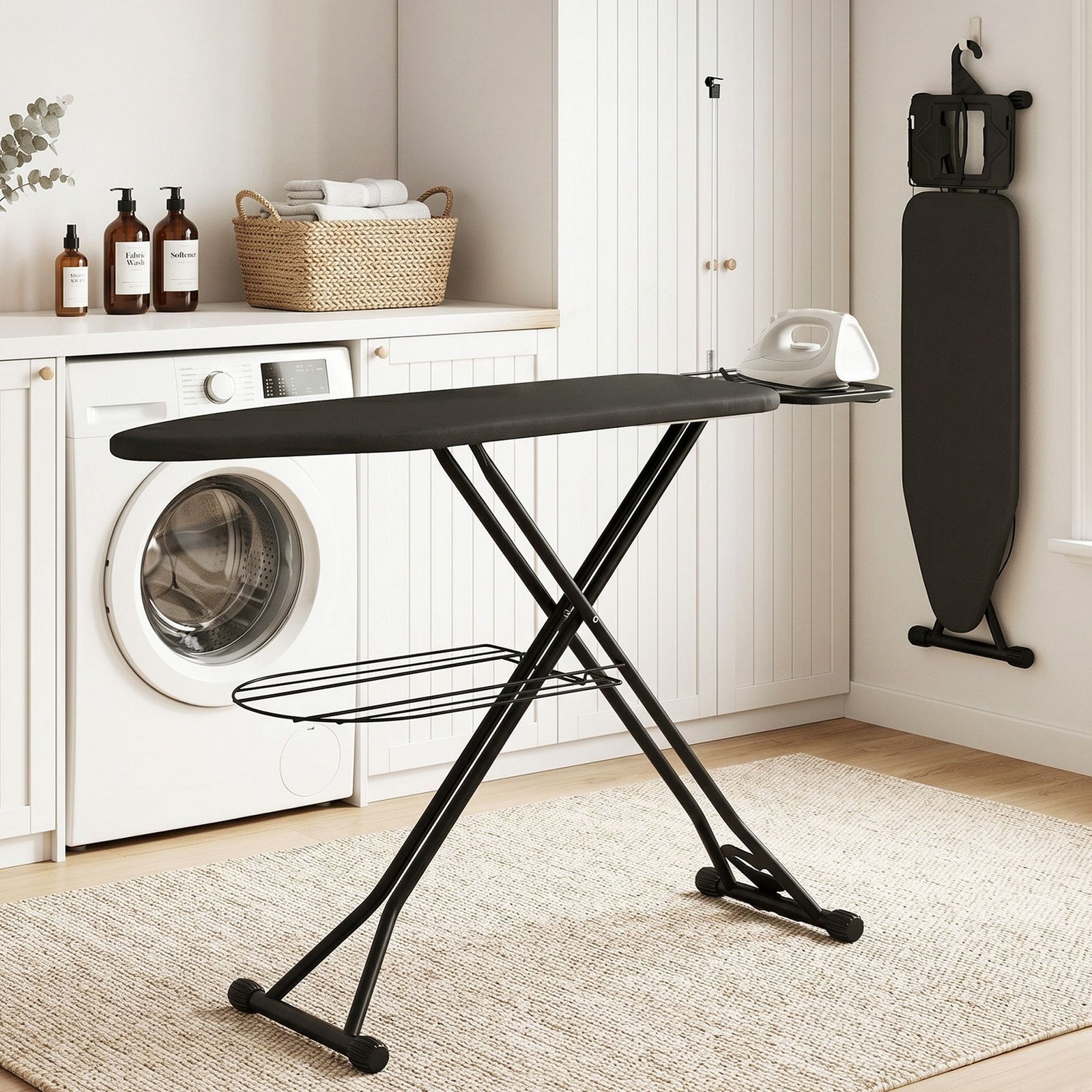 Foldable Ironing Board | Laundry Board with Iron Rest
