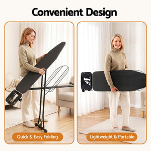 Artiss Foldable Ironing Board with Iron Rest Ironing Board for Laundry Room