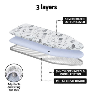 Ironing Board | Wall Mounted | Foldable | White