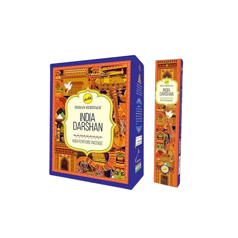 India Darshan Incense Sticks | Sree Vani Indian Heritage | 180 Grams