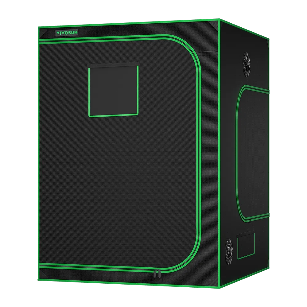 Indoor Grow Tent | 152cm x 152cm x 203cm | 600D Oxford | Lightproof Mylar Lined