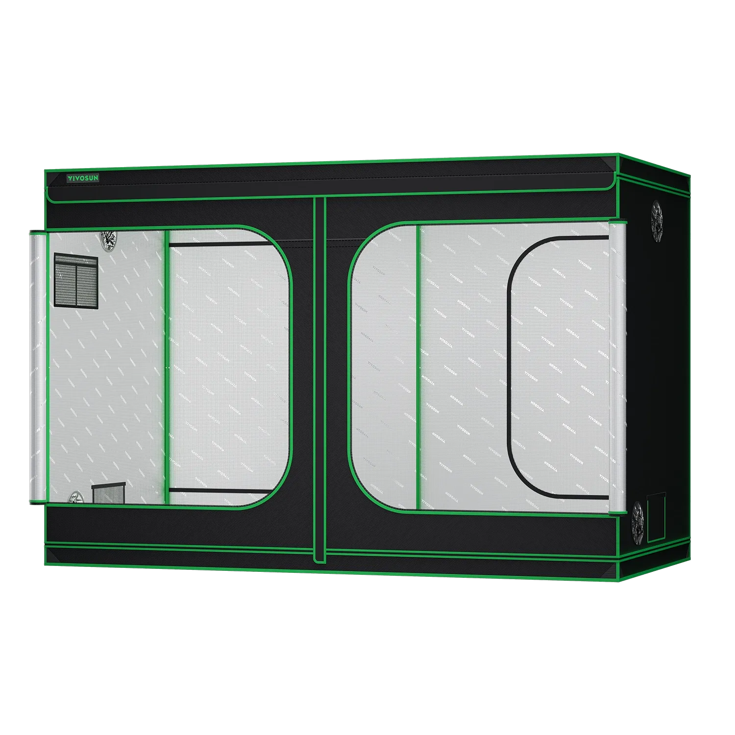 Indoor Grow Tent | 152cm x 305cm x 203cm | 600D Oxford | Lightproof Mylar Lined