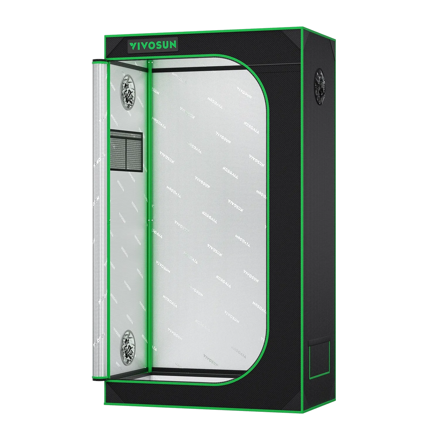 Indoor Grow Tent | 51cm x 91cm x 160cm | 600D Oxford | Lightproof Mylar Lined