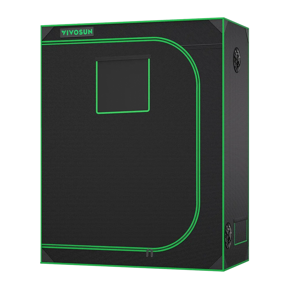 Indoor Grow Tent | 61cm x 122cm x 152cm | 600D Oxford | Lightproof Mylar Lined