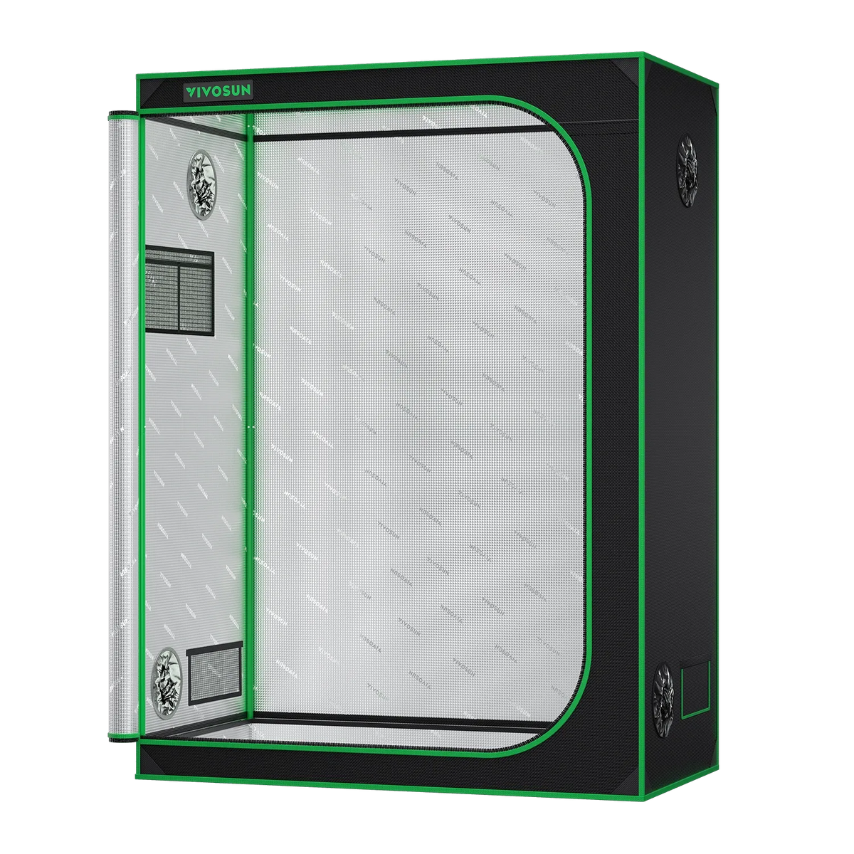 Indoor Grow Tent | 81cm x 152cm x 203cm | 600D Oxford | Lightproof Mylar Lined