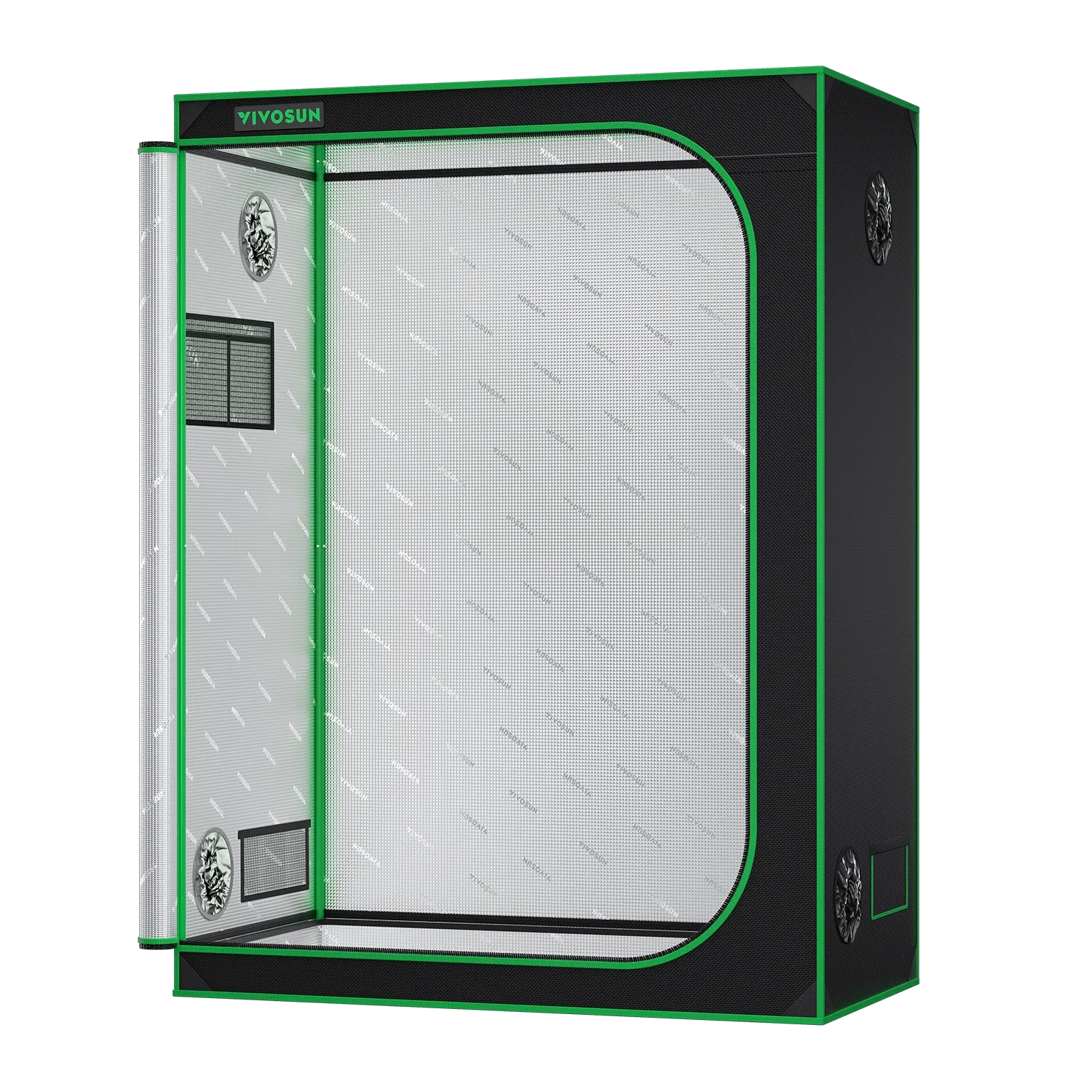 Indoor Grow Tent | 81cm x 152cm x 203cm | 600D Oxford | Lightproof Mylar Lined