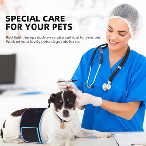 Infrared & Red Light Therapy Belt | Adjustable Size | 660nm + 850nm Dual-Wavelength