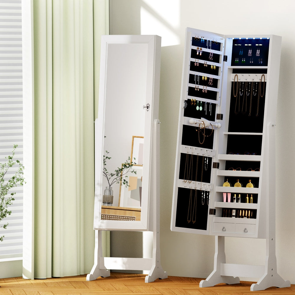 Jewellery Cabinet | Mirror | Free Standing