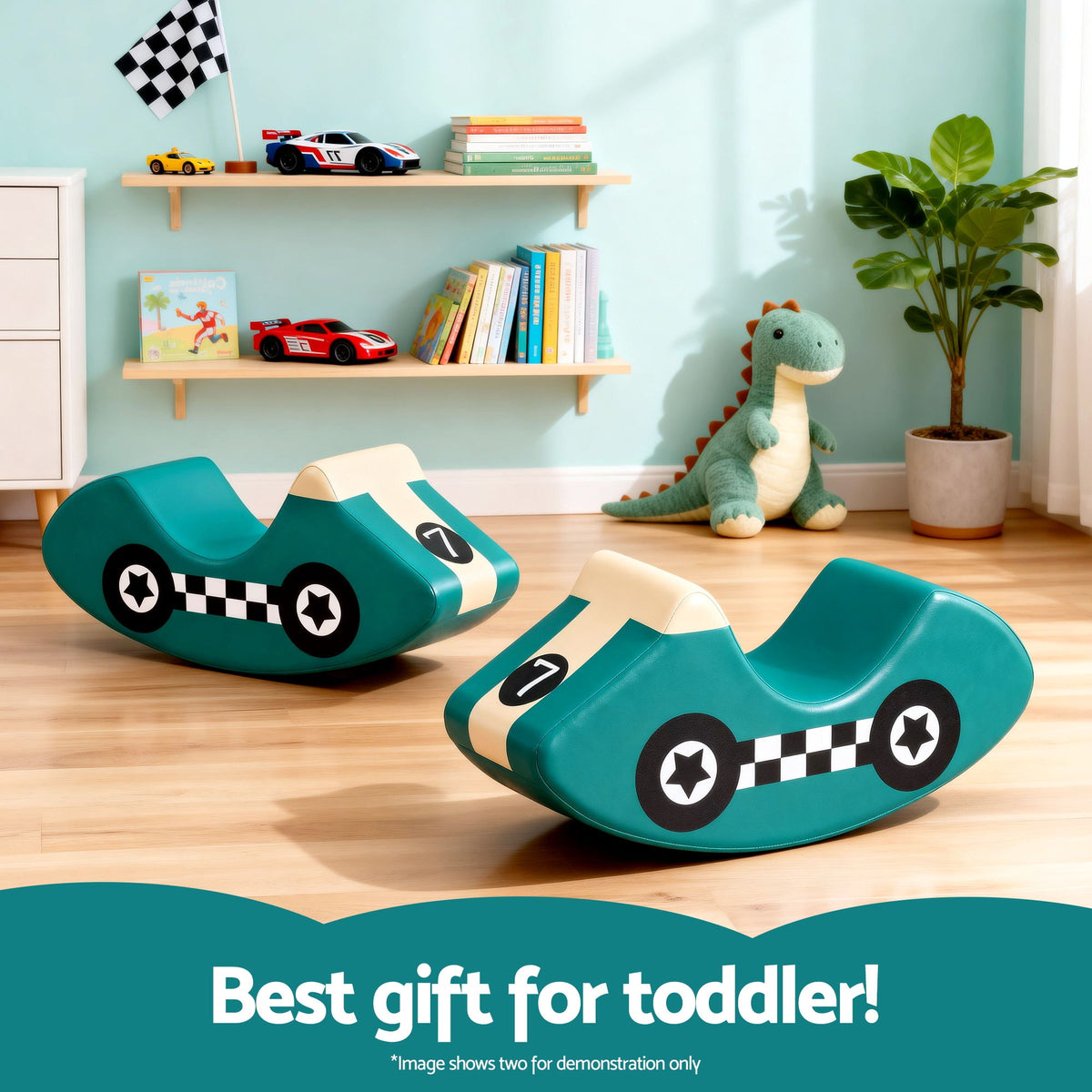 Toddler Foam Climbing Set | Soft Play Blocks | Indoor Rocker (Version B)