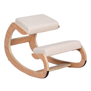Ergonomic Kneeling Chair | Memory Foam | 120kg Capacity | Beige