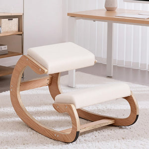 Ergonomic Kneeling Chair | Memory Foam | 120kg Capacity | Beige