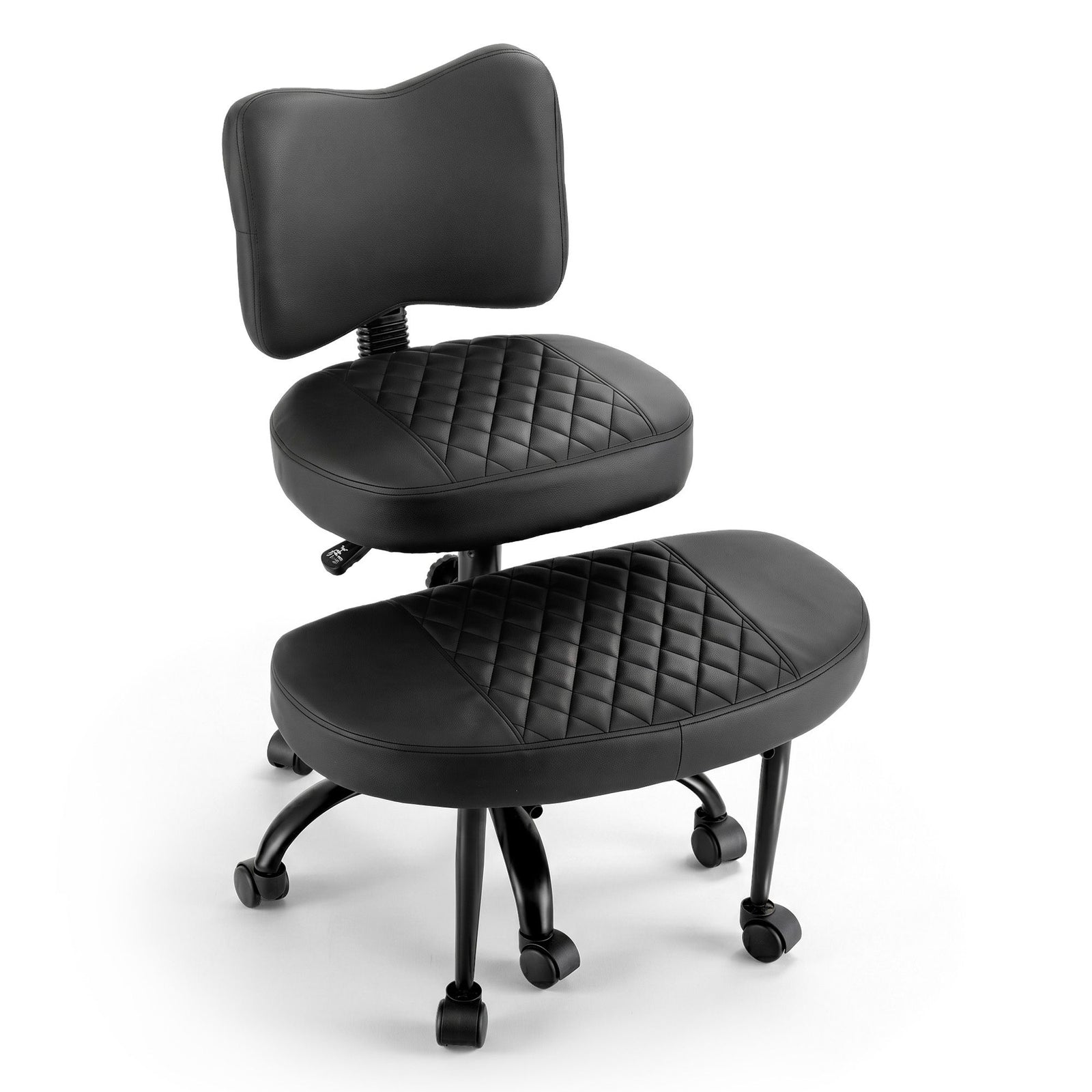 Cross Legged Kneeling Chair | Adjustable Meditation & Office Seat