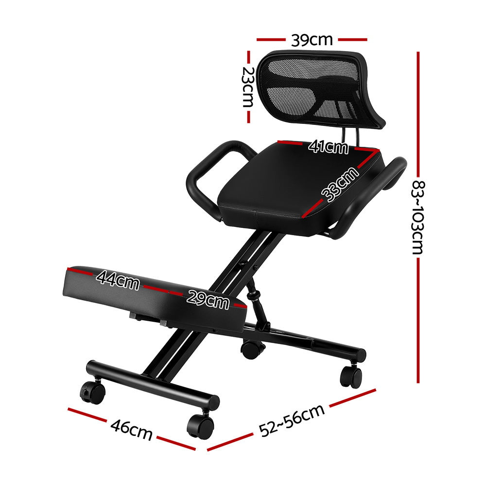 Kneeling Chair | Ergonomic Posture Stool | Back Stretch Support