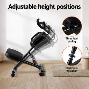 Kneeling Chair | Ergonomic Posture Stool | Back Stretch Support
