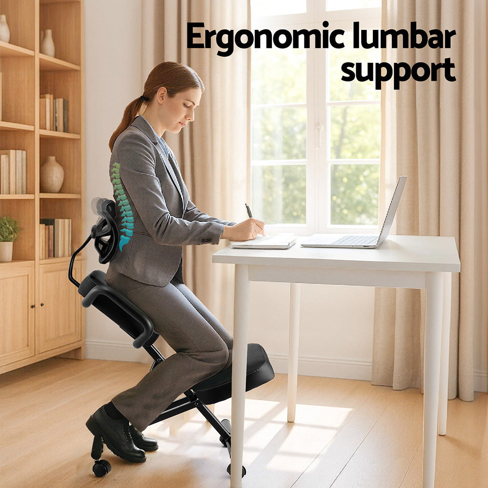 Kneeling Chair | Ergonomic Posture Stool | Back Stretch Support