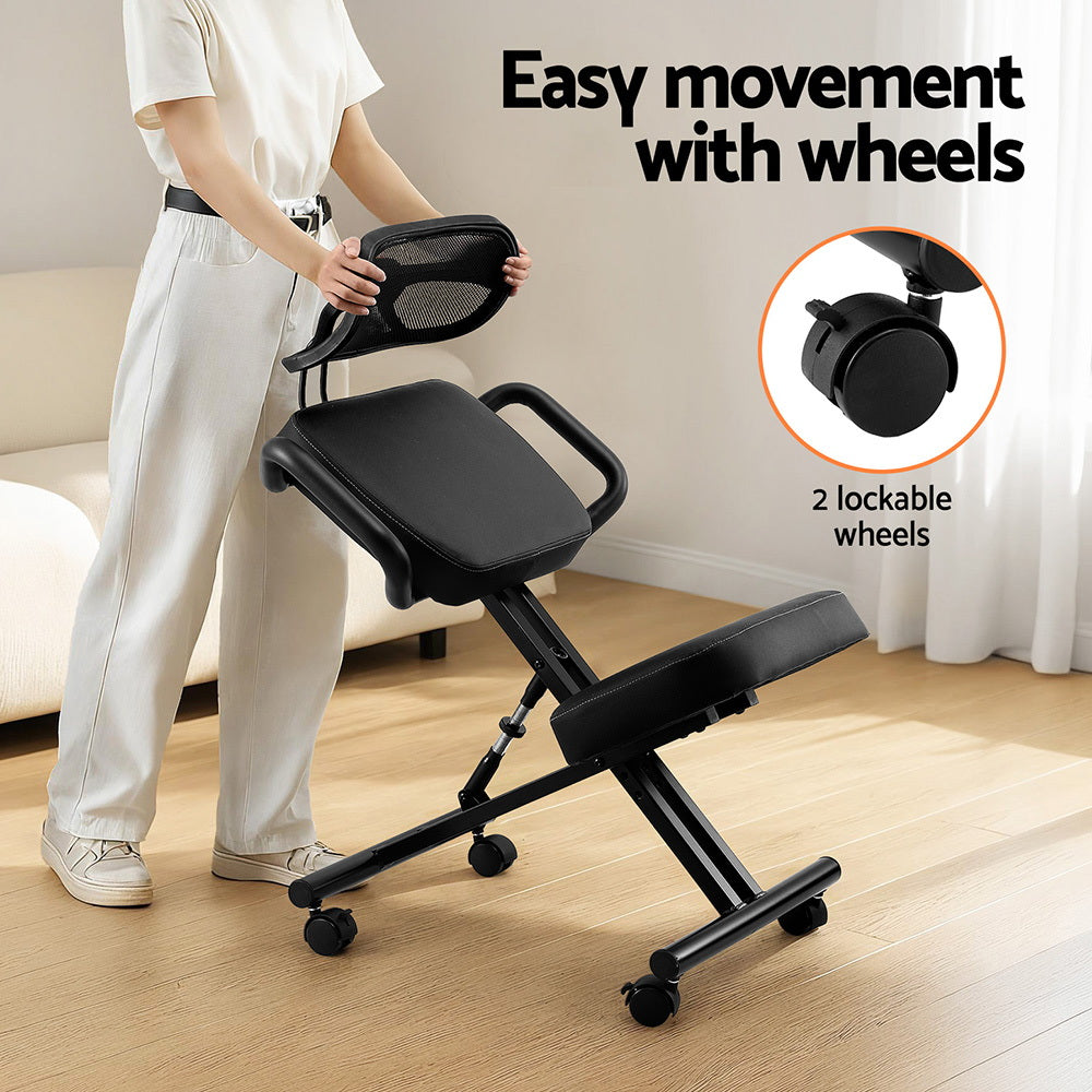 Kneeling Chair | Ergonomic Posture Stool | Back Stretch Support