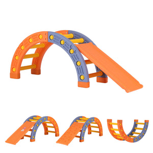 Pikler Arch Climber Set | Slide Included | Indoor/Outdoor Toddler Gym