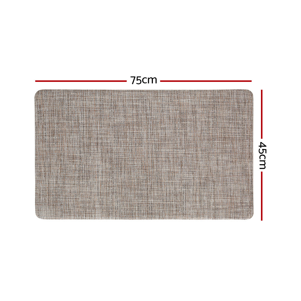 Kitchen Mat | 45x75cm | Textilene Floor Rug Carpet | Non-slip