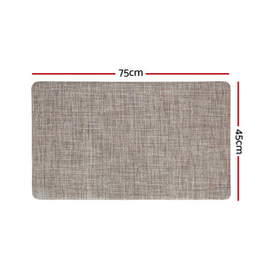 Kitchen Mat | 45x75cm | Textilene Floor Rug Carpet | Non-slip