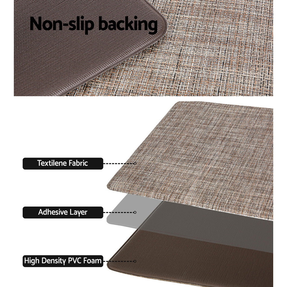 Kitchen Mat | 45x75cm | Textilene Floor Rug Carpet | Non-slip