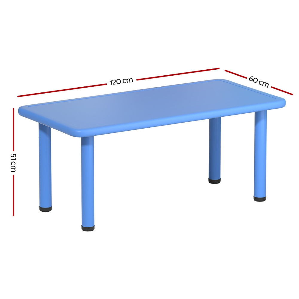 Table | Plastic Square Activity Study Desk | 60x120CM