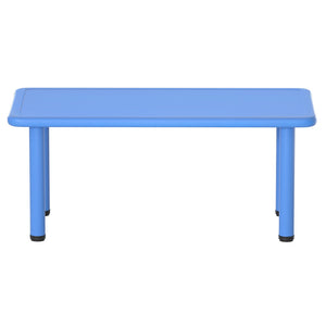 Table | Plastic Square Activity Study Desk | 60x120CM
