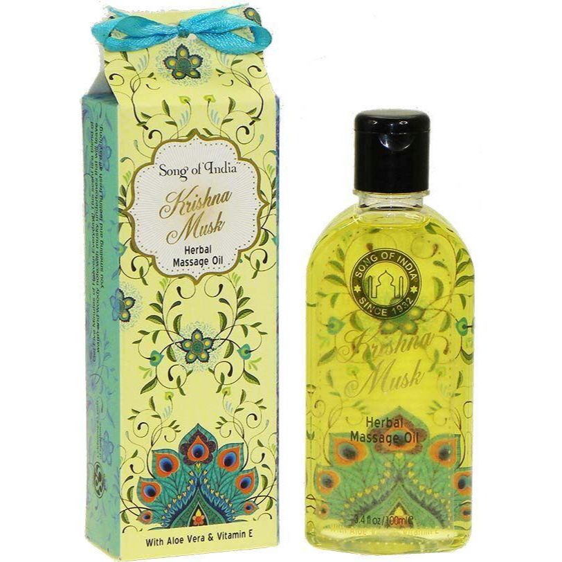 Krishna Musk Herbal Massage Oil | Song Of India