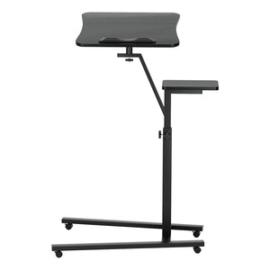 Artiss Laptop Desk Computer Table Height Adjustable Tiltable Mouse Board Black