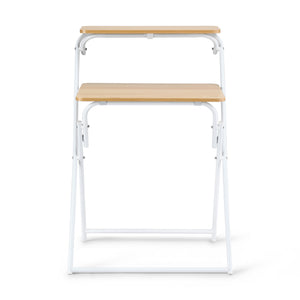 Artiss Laptop Desk Computer Foldable Study Desk Home Office Oak