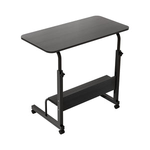 Laptop Desk 80cm | Portable Sit-Stand Adjustable Workstation | Black Finish