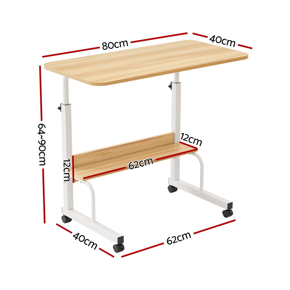 Laptop Desk 80cm | Portable Sit-Stand Adjustable Workstation