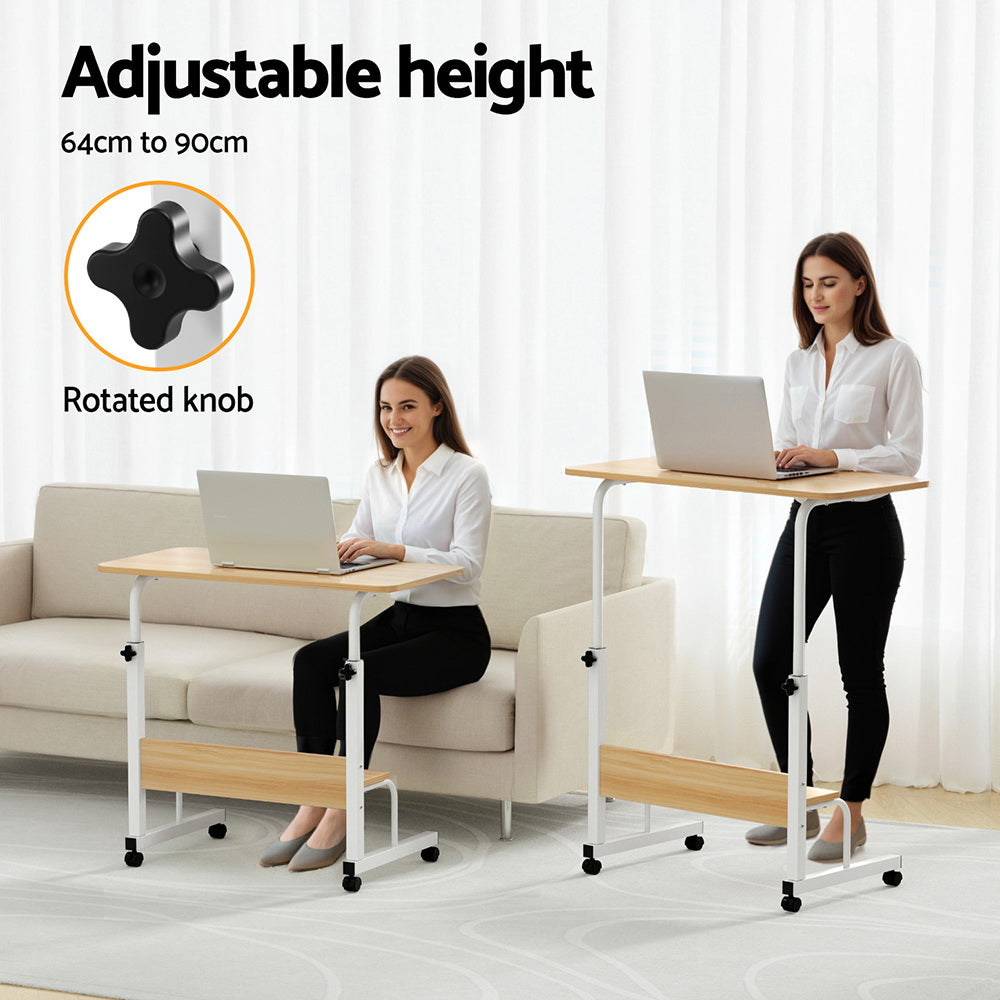 Laptop Desk 80cm | Portable Sit-Stand Adjustable Workstation