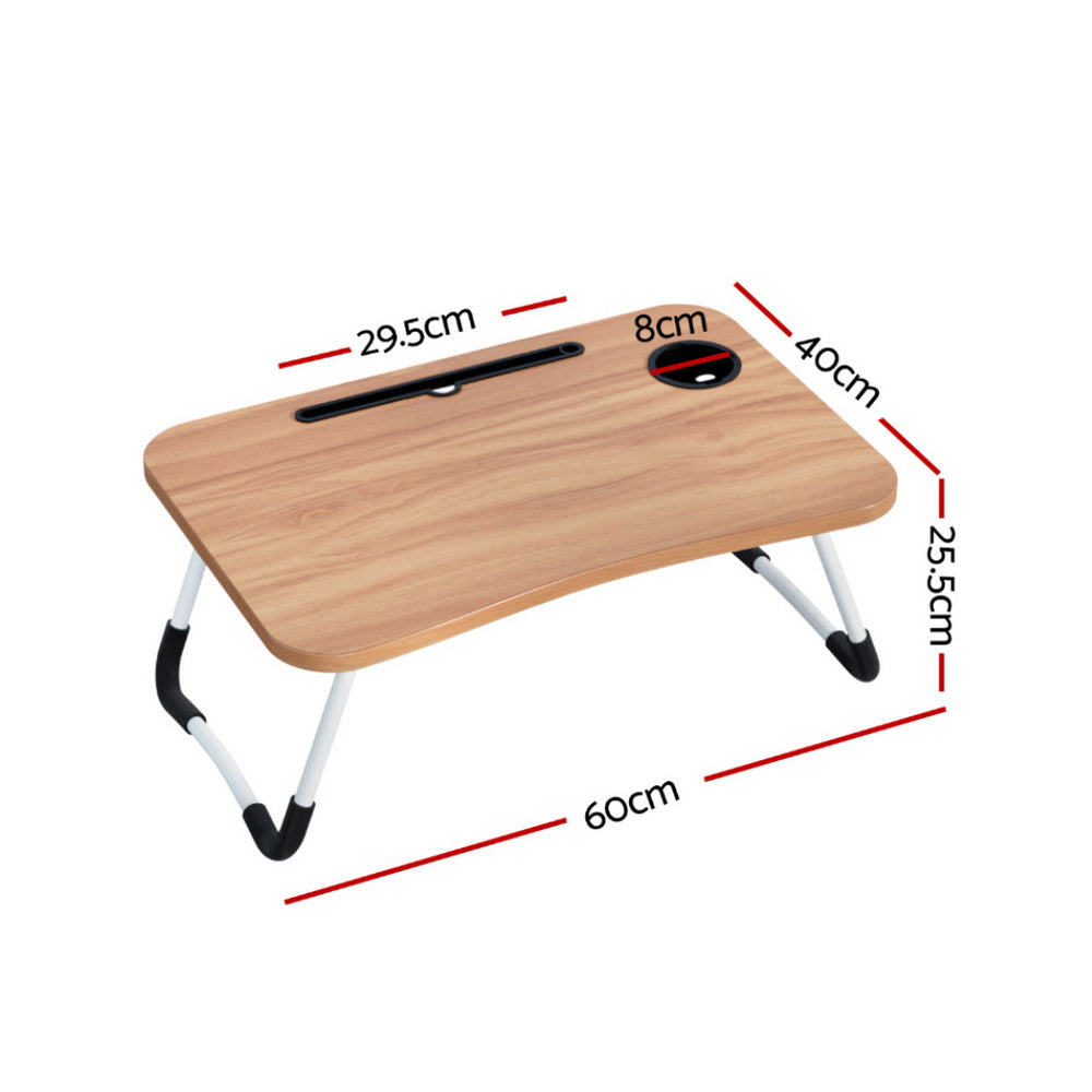 Laptop Desk Table | Foldable Stand Lap Tray | Portable & Adjustable for Sofa & Bed Use