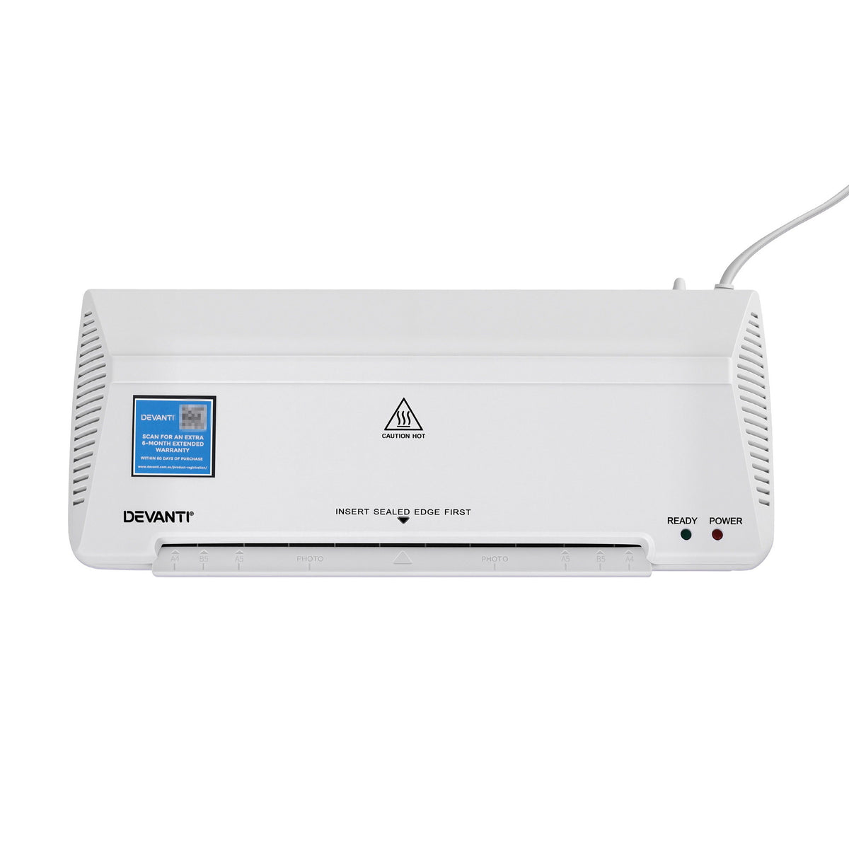 A4 Laminator Machine | Hot & Cold | Anti-Jam | Office & Home Use | White