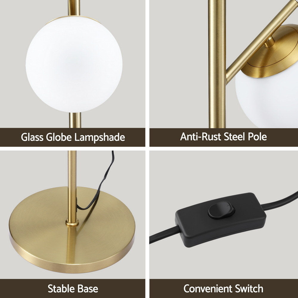 Tree Floor Lamp | 3-Light | 165cm | Sphere Glass Shades | Modern