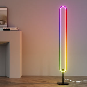 RGB LED Floor Lamp | Remote Control | Corner Light Stand | Gaming Room | 118CM